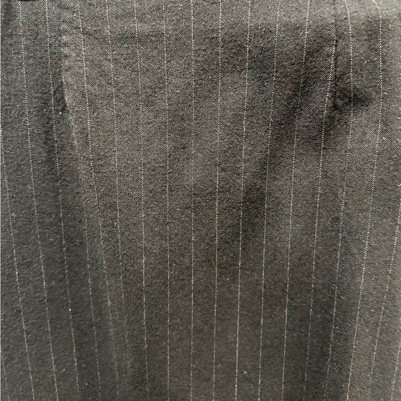 Ann Taylor Loft Petites Wool Pinstripe Skirt 2P - Picture 3 of 7